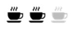 moeilijkheidsgraad gemiddeld icon