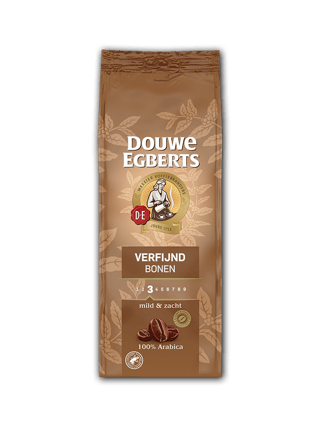 de koffiebonen verfijnd