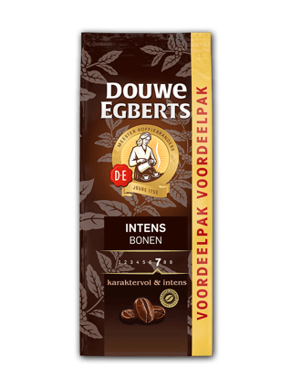 de koffiebonen intens 900 gram