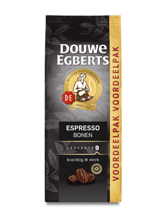 de koffiebonen espresso front 900gram