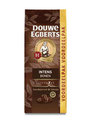de koffiebonen intens front 900gram