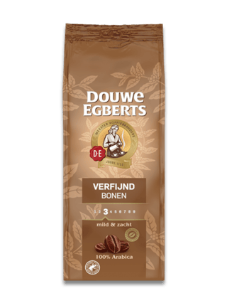 de koffiebonen verfijnd front r