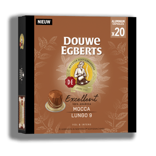 de koffiecups excellecnt mocca lungo 9 front r