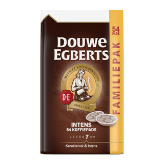 de koffiepads intens front r