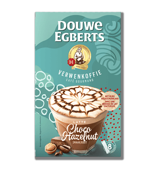 de oploskoffie choco hazelnut front r