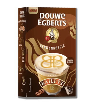 de oploskoffie latte baileys side r