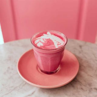 teaser koffie met kleur