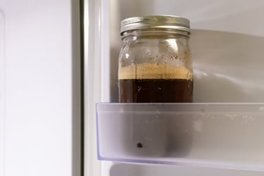 cold brew in koelkast