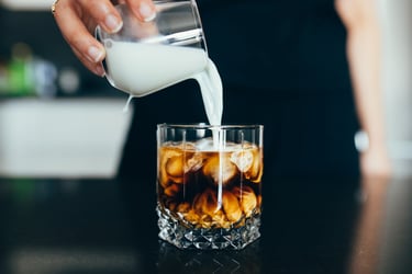 cold brew met melk