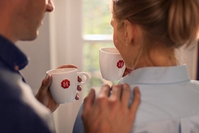 koppel met douwe egberts koppen