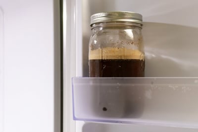 cold brew in koelkast