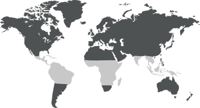 smaakprofiel wereldkaart