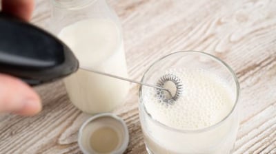 melk opschuimen handmatig