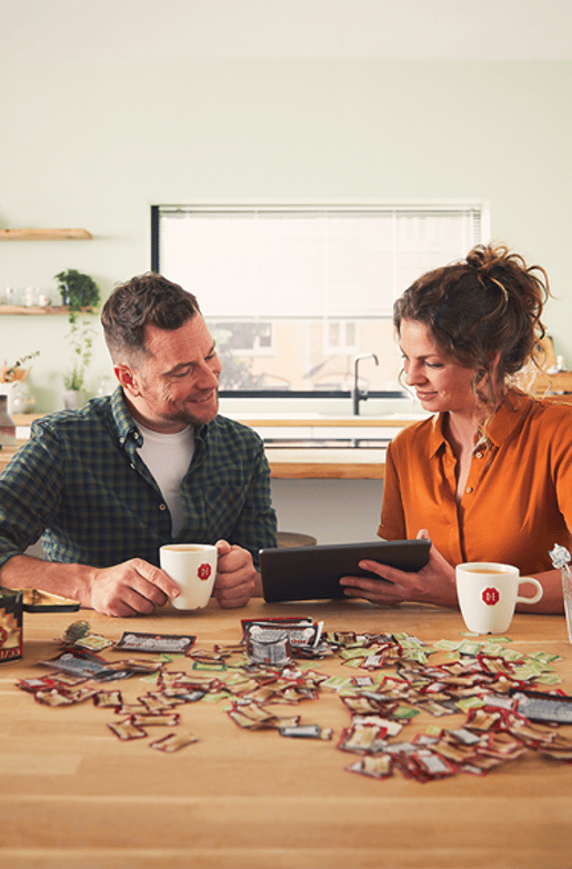 Waardepunten verzenden mobile