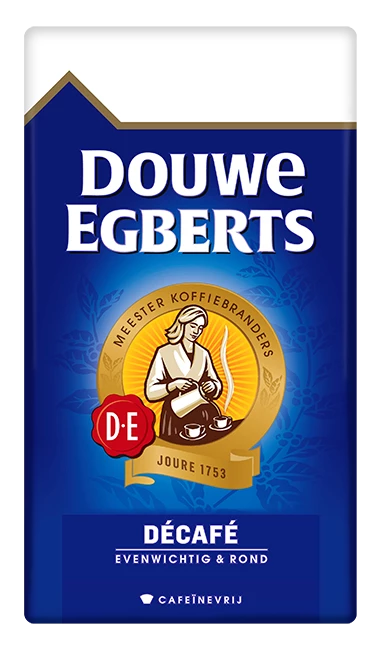 Verpakking Douwe Egberts Filter Decafe Recht