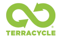 Terracycle logo, in het groen gemaakt.