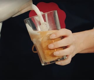 latte caramel recept