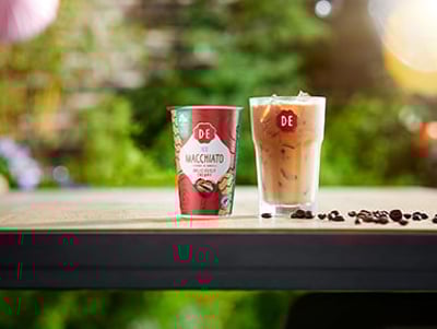 de ice coffee minder suiker en vet